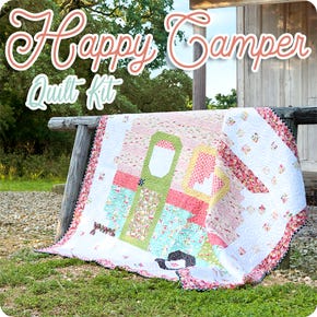 Happy Camper Quilt Kit  | Featuring Joy In The Journey by Dani Mogstad