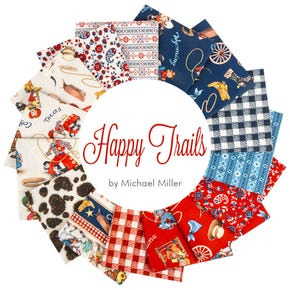 Happy Trails Fat Quarter Bundle | Michael Miller Fabrics