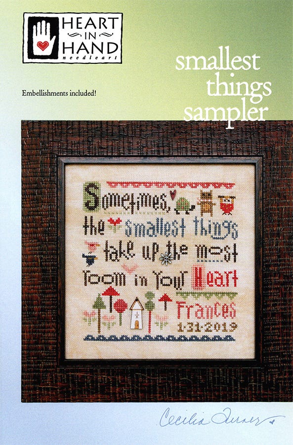 things counted cross stitch pattern