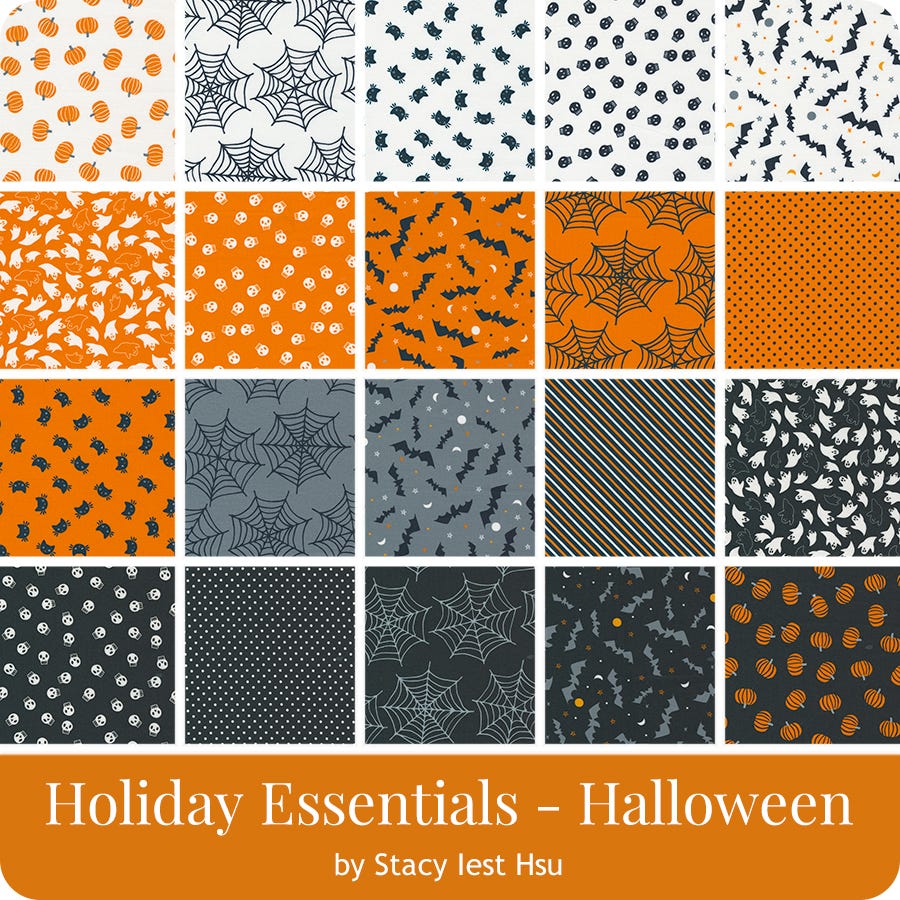 Holiday Essentials - Halloween Yardage  Stacy Iest Hsu for Moda Fabrics  Fat Quarter Shop