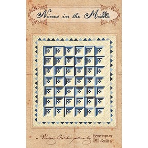 Nines in the Middle Quilt Pattern | Heartspun Quilts #HQ-291