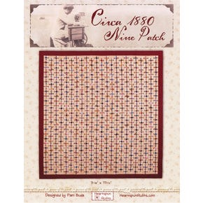Circa 1880 Quilt Pattern | Heartspun Quilts #HQ-287