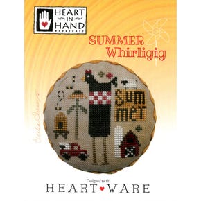 Summer Whirligig Cross Stitch Pattern| Heart in Hand 
