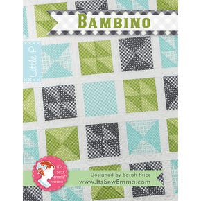 Bambino Quilt Pattern | It's Sew Emma Little P #ISE-523