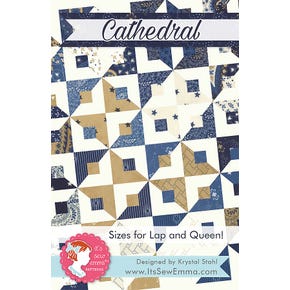 Cathedral Quilt Pattern | It's Sew Emma #ISE-208