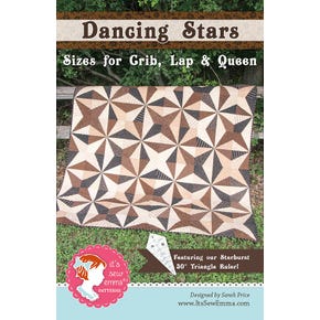 Dancing Stars Quilt Pattern | It's Sew Emma #ISE-167