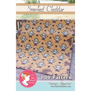 Smoked Cheddar Downloadable PDF Quilt Pattern | It's Sew Emma