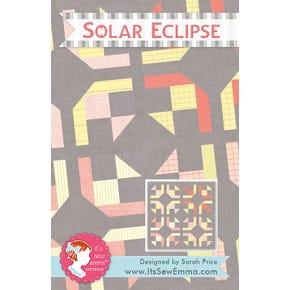 Solar Eclipse Quilt Pattern| It's Sew Emma #ISE-217