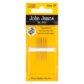 John James Size 28 Tapestry Needles | John James #JJ198-28