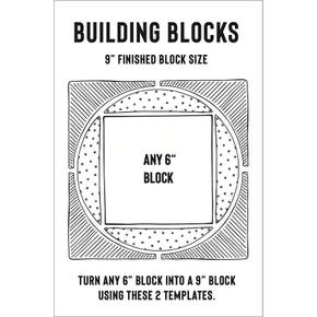 9" Finished Building Blocks Acrylic Template Set | Jen Kingwell Designs #JKD-8984