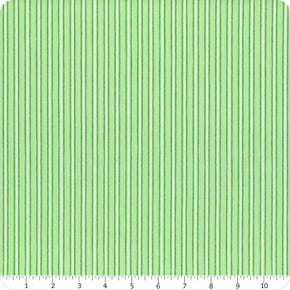Jolly Holiday Green Candy Stripe Yardage | SKU# 10303-71