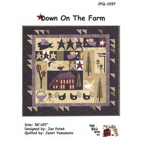 Down On The Farm Quilt Pattern | Jan Patek Quilts #JPQ-2257