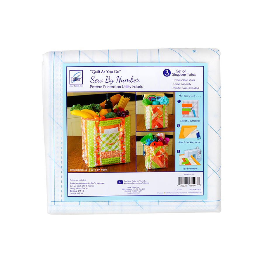 Quilt As You Go Christmas Stocking Moda # JT 1470 June Tailor