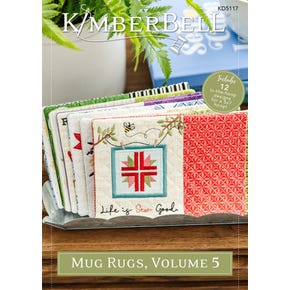 Mug Rugs Volume 5 Machine Embroidery CD | Kimberbell #KD5117