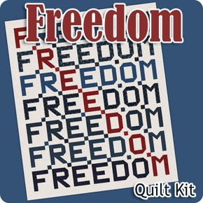 Freedom Quilt Kit | Featuring American Gathering 2 by Primitive Gatherings