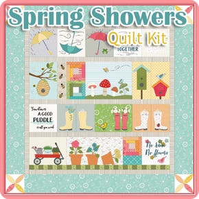 Spring Showers Quilt Kit | Featuring Kimberbell Basics by Kimberbell Designs