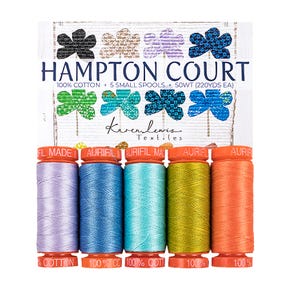 50wt Hampton Court Aurifil Thread Box | Karen Lewis #KL50HC5