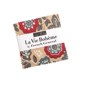 La Vie Boheme MINI Charm Pack | French General for Moda Fabrics