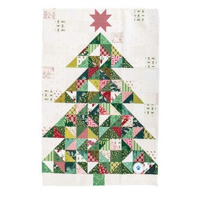 Christmas Tree Kitchen Towel | Laundry Basket Quilts #LBQ-1517-H