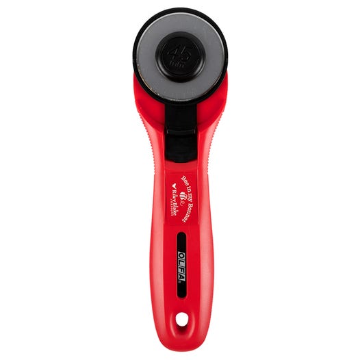 Lori Holt Red Olfa 45mm Quick Change Rotary Cutter