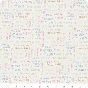Little Things Offwhite Text Yardage | SKU# C12153-OFFWHITE