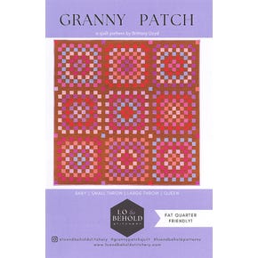 Granny Patch Quilt Pattern | Lo & Behold Stitchery #LBS-125