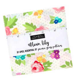 Love Lily Charm Pack | April Rosenthal for Moda Fabrics