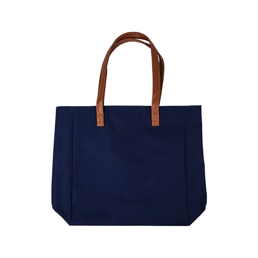 navy tote