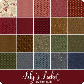 Lily's Locket 2.5" Strips | Pam Buda for Marcus Fabrics