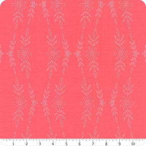 Meriwether Embroidered Garland Rose Yardage | SKU# MEW-46306