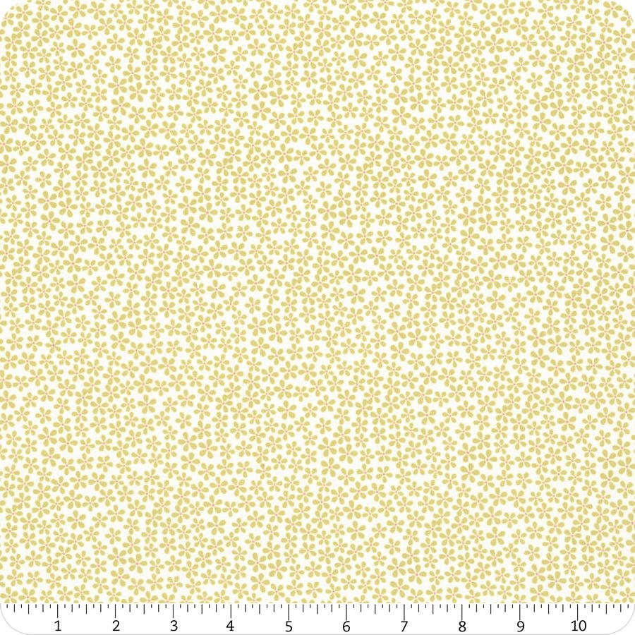 Figo Fabric Midsommar Collection Chartreuse Geometric Yellow