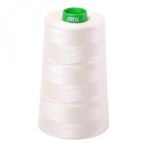 40wt Aurifil Embroidery Chalk 100% Cotton Mako Cone Thread | Aurifil #MK40CO-2026