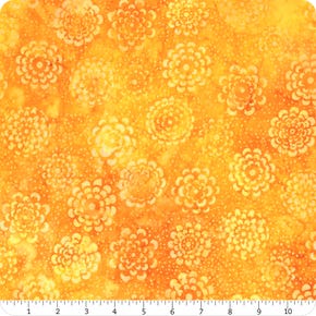 Moodscapes Artisan Batiks Marigold Chrysanthemum Yardage | SKU# 20941-129