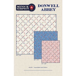 Donwell Abbey Quilt Pattern | Minick & Simpson #MS-2101