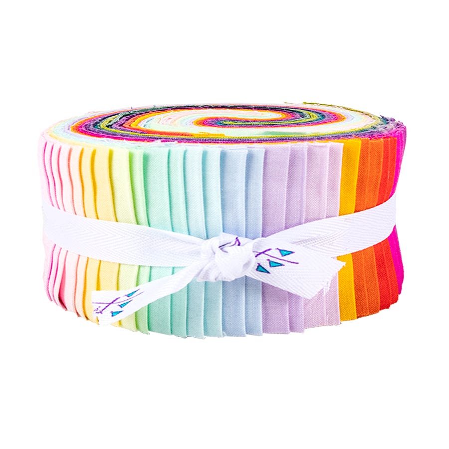 Complete Collection Ready to ship today!!! - Free Spirit 40 DAYDREAMER JELLY ROLL by Tula Pink 40 Jelly Roll Strips