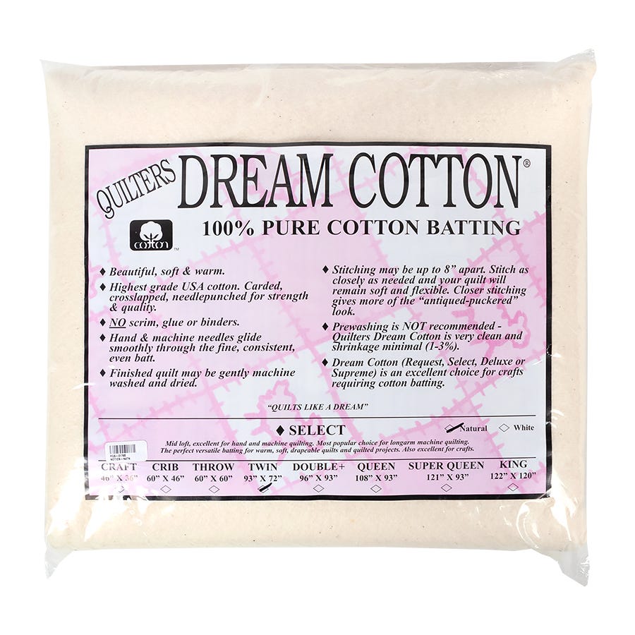 Quilter's Dream Batting Select Throw 60 x 60