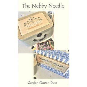 Garden Queen Duo Cross Stitch Pattern | The Nebby Needle