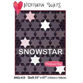 Snowstar Quilt Pattern | Northern Quilts #NQ-419