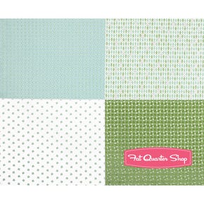 Cozy Christmas Green Cozy Fat Quarter Quilt Panel | SKU# FQP7974-GREEN 