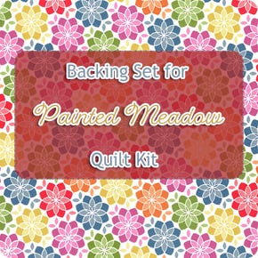 Backing Set for Painted Meadow Quilt Kit | 4.125 yards of SKU# 24132-11