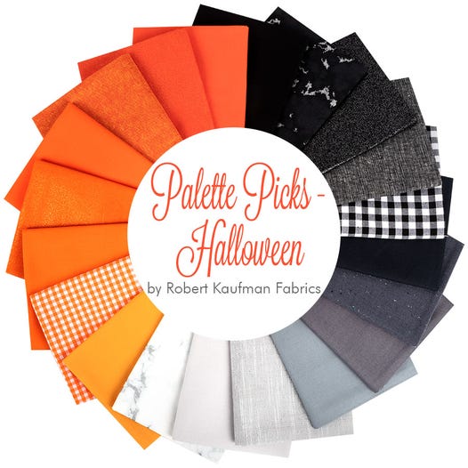 Halloween Palette Picks Fat Quarter Bundle | Studio RK for Robert Kaufman  Fabrics