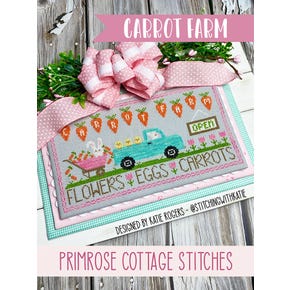Carrot Farm Cross Stitch Pattern | Primrose Cottage Stitches