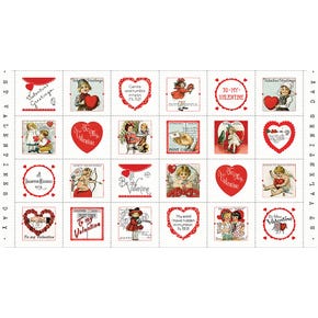 All My Heart Digitally Printe Quilt Panel | SKU# PD14131-PANEL