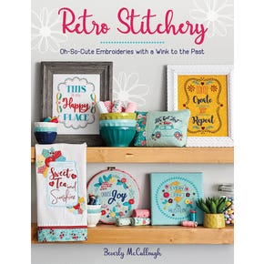 Retro Stitchery Embroidery Book | Beverly McCullough #B1560