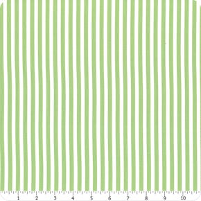 Picnic Green Ticking Stripe Yardage | SKU# TW18-GREEN