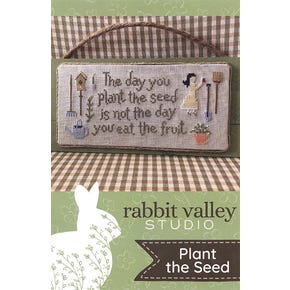 Plant the Seed Cross Stitch Pattern | Rabbit Valley Studio