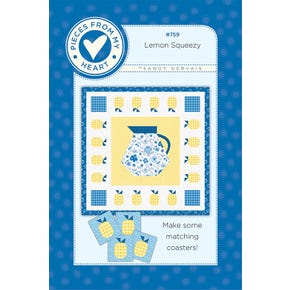 Lemon Squeezy Quilt Pattern | Pieces From My Heart #PM759