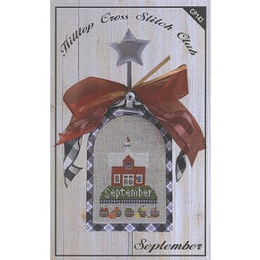 September Hilltop Club Cross Stitch Pattern | Pine Mountain Designs