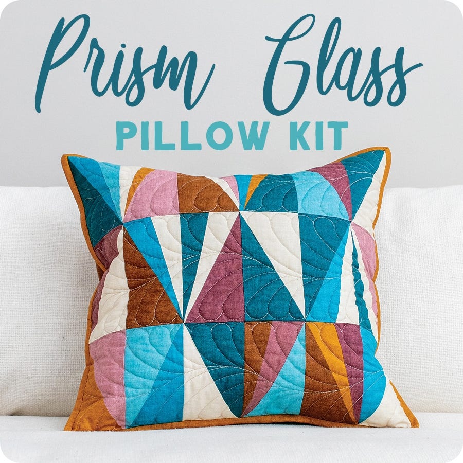 triangular prism pillow