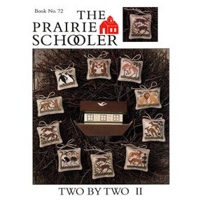 Two By Two II Cross Stitch Pattern| The Prairie Schooler